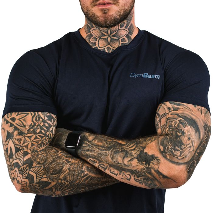 Men‘s TRN T-Shirt Navy - GymBeam XL