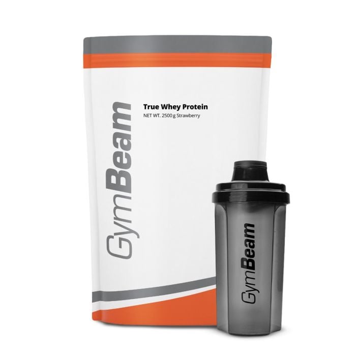 Protein True Whey - GymBeam 2500 g - chocolate - 00