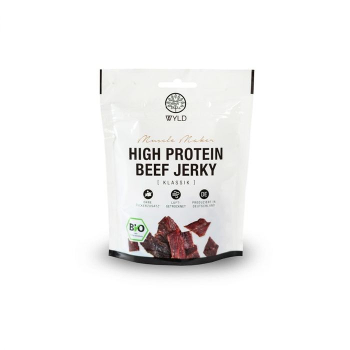 Organic Dried Beef Jerky Muscle Maker - WYLD