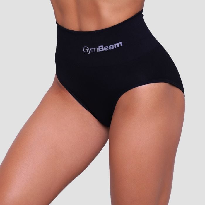 Highrise Briefs 2Pack Black - GymBeam S