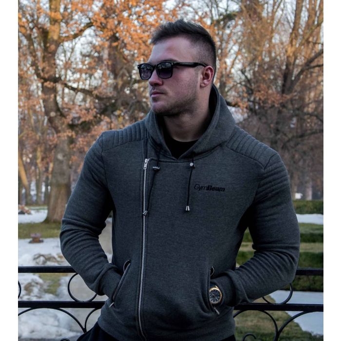 Men’s sweatshirt Flexin Grey - GymBeam