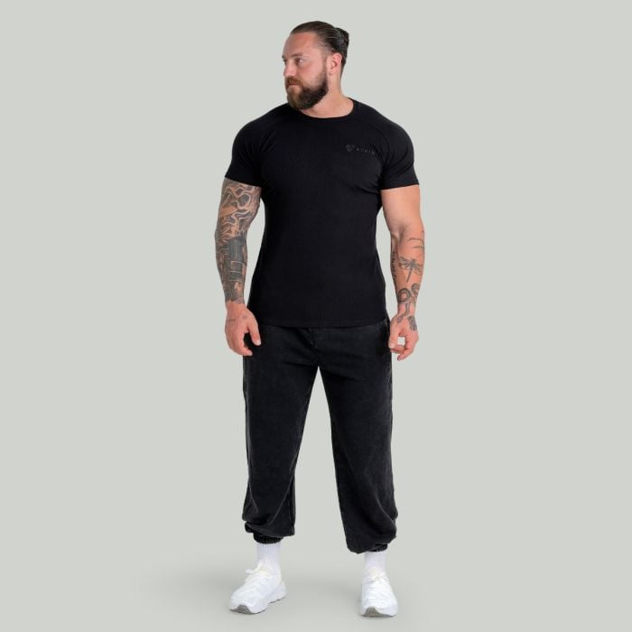 Washed Joggers Black - STRIX M