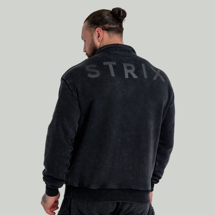 Washed Jumper Black - STRIX M