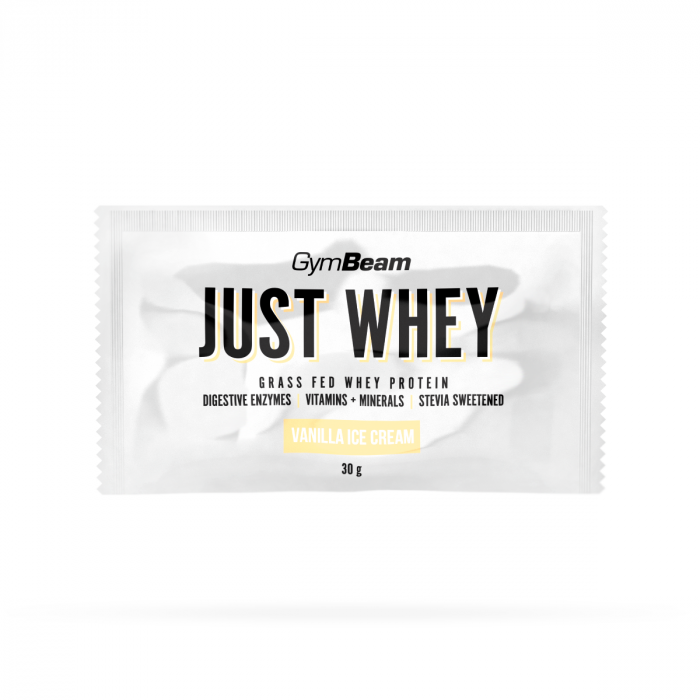 Just Whey Sample - GymBeam 30 g - vanilla ice cream