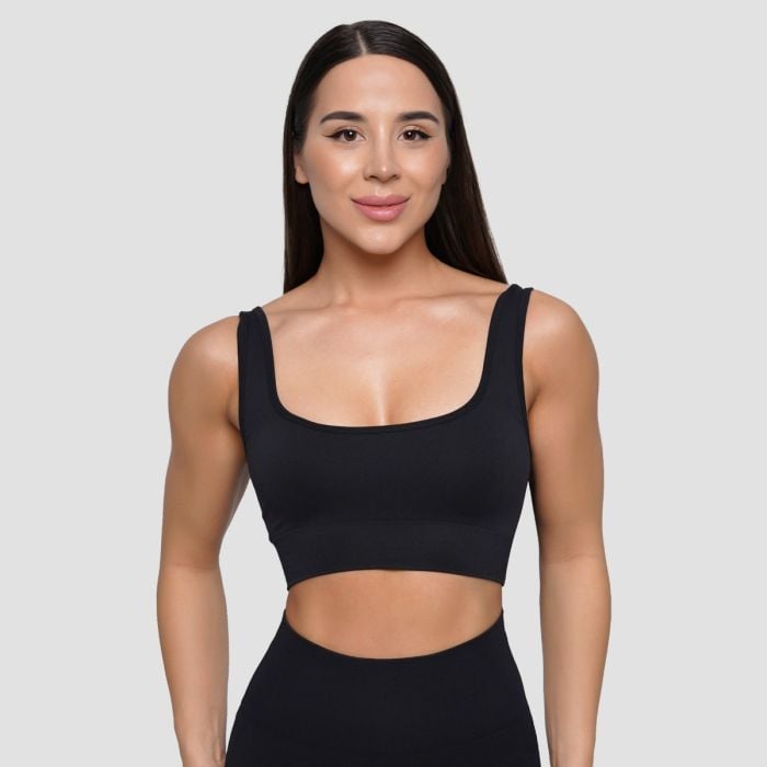 Lift Seamless Sports Bra Black - GymBeam L