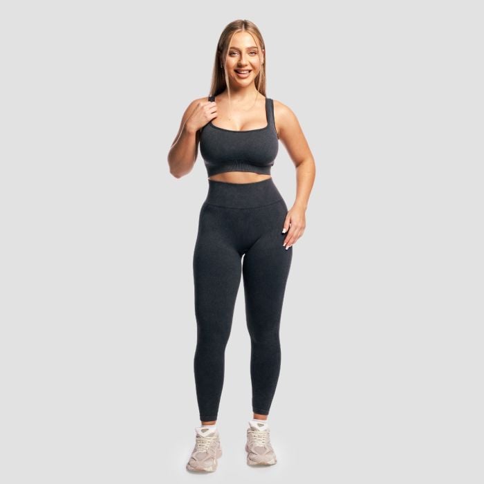 Lift Seamless Sports Bra Coal - GymBeam S