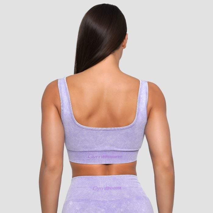 Lift Seamless Sports Bra Violet - GymBeam XL