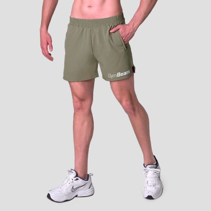 Light Shorts Essence Green - GymBeam XL
