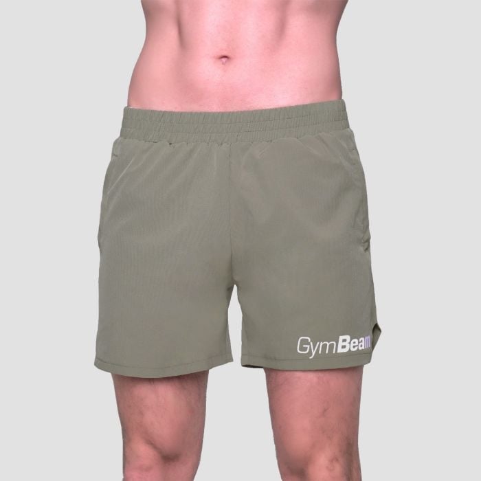 Light Shorts Essence Green - GymBeam XL