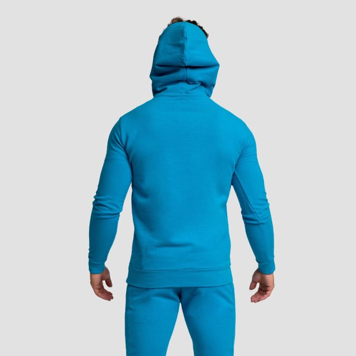 Muška dukserica Limitless Hoodie Aquamarine - GymBeam XXXL
