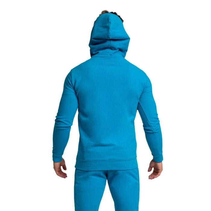 Muška dukserica Limitless Hoodie Aquamarine - GymBeam XXXL
