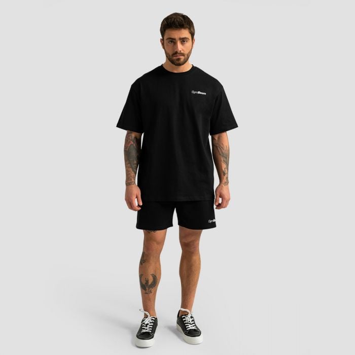 Oversized Limitless T-Shirt Black - GymBeam M