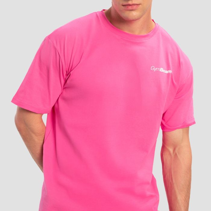 Oversized Limitless T-Shirt Dragonfruit - GymBeam XXL