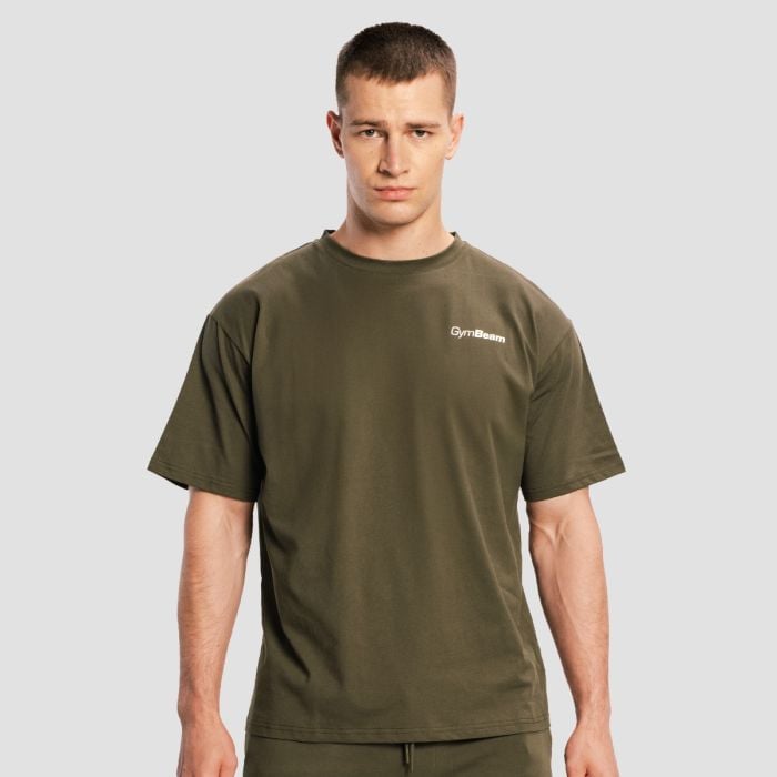Oversized Limitless T-Shirt Espresso - GymBeam XXXL