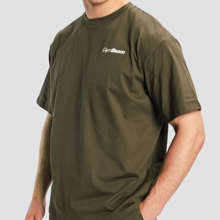 Oversized Limitless T-Shirt Espresso - GymBeam XXXL