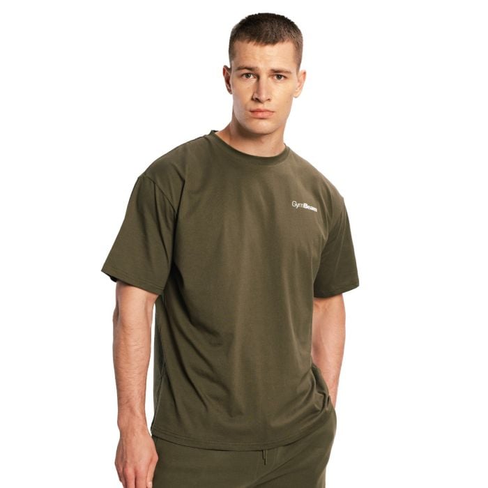 Oversized Limitless T-Shirt Espresso - GymBeam XXXL