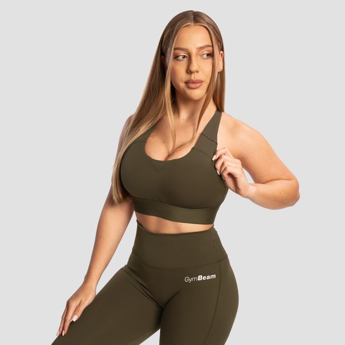 Limitless Sports Bra Espresso - GymBeam S