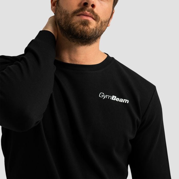 Limitless Sweatshirt Black - GymBeam XXXL
