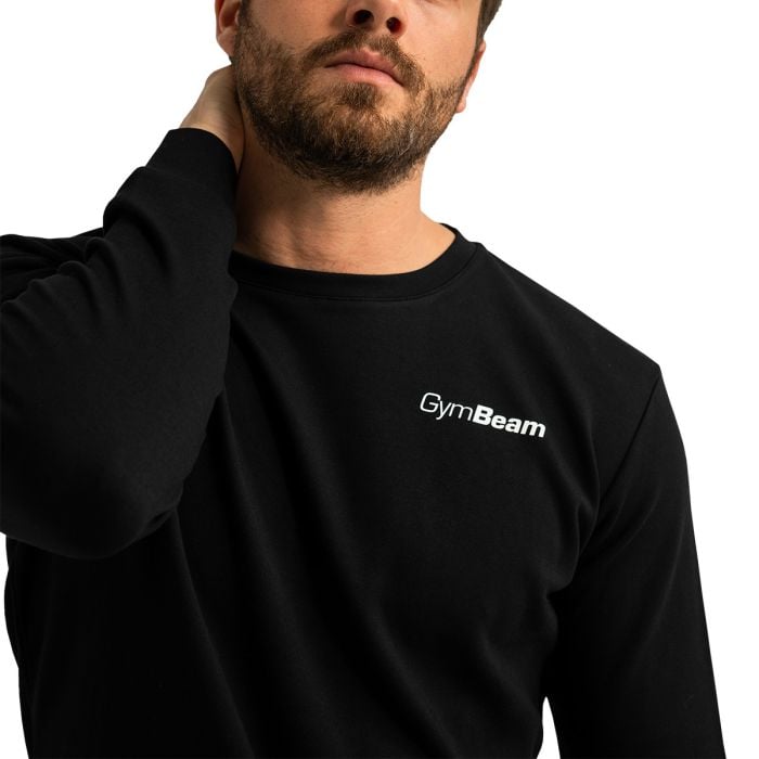 Limitless Sweatshirt Black - GymBeam XXXL