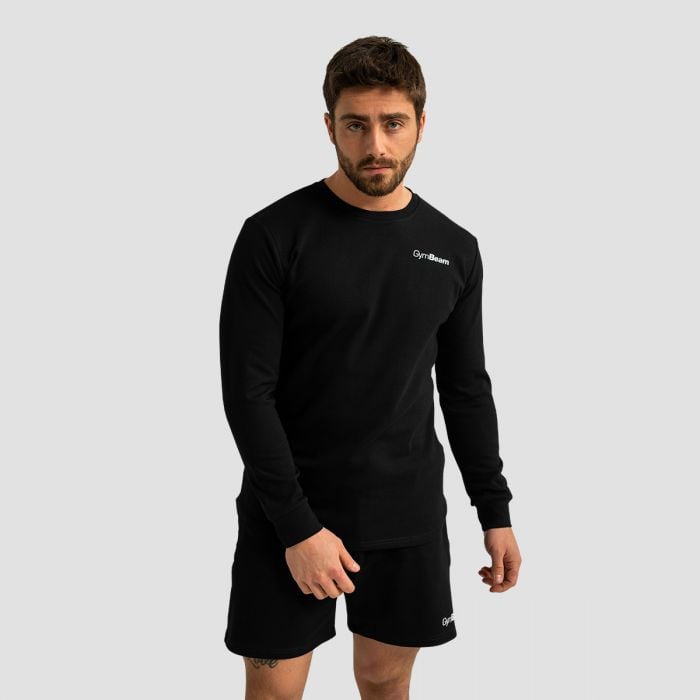 Limitless Sweatshirt Black - GymBeam XXXL