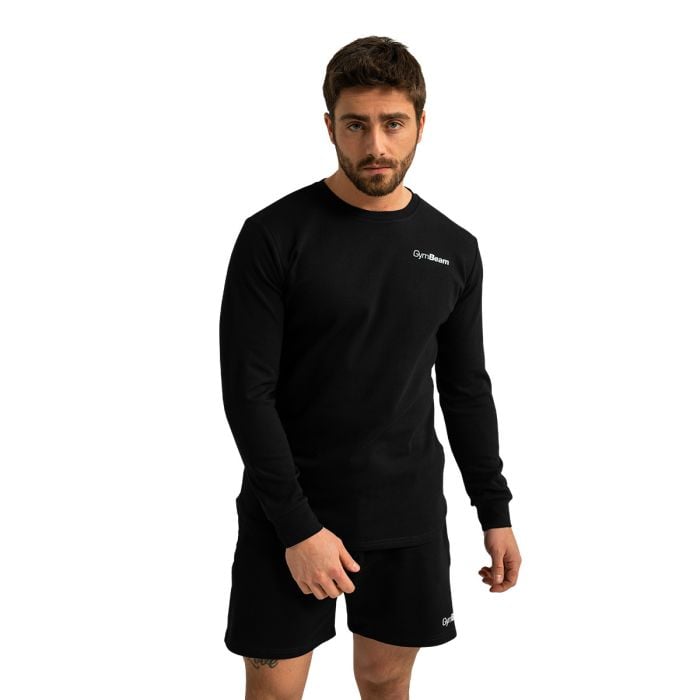 Limitless Sweatshirt Black - GymBeam XXXL