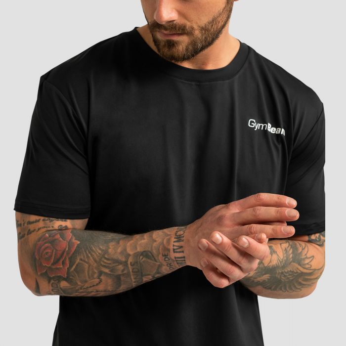 Men‘s Limitless Sports T-Shirt Black - GymBeam XXXL