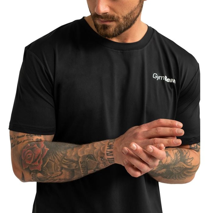 Men‘s Limitless Sports T-Shirt Black - GymBeam XXXL