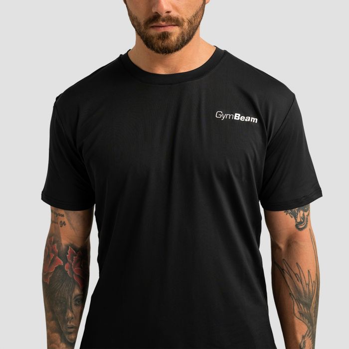 Men‘s Limitless Sports T-Shirt Black - GymBeam XXXL