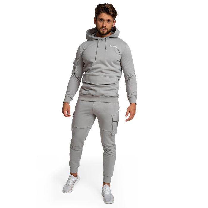 Men‘s TRN Hoodie Grey - GymBeam XXXL