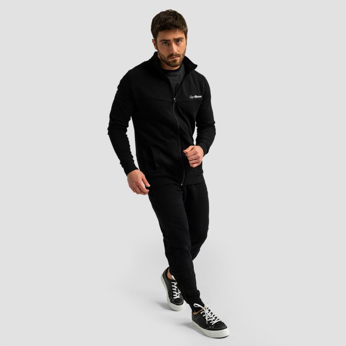 Muška dukserica Zip Up Limitless Black - GymBeam XXL
