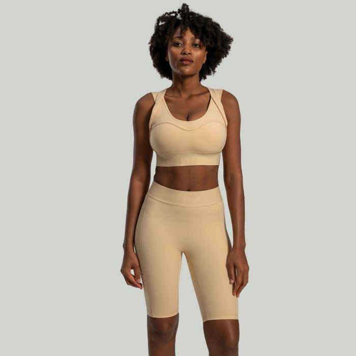 Ženske kratke biciklističke hlače Lunar Sandshell - STRIX S