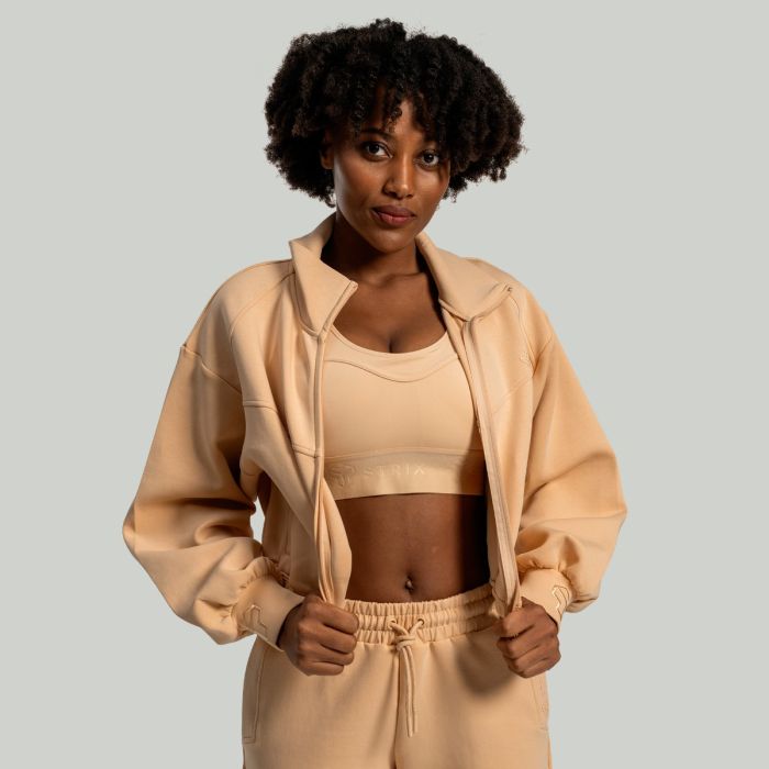 Ženska dukserica Lunar Zip Up Sandshell - STRIX M