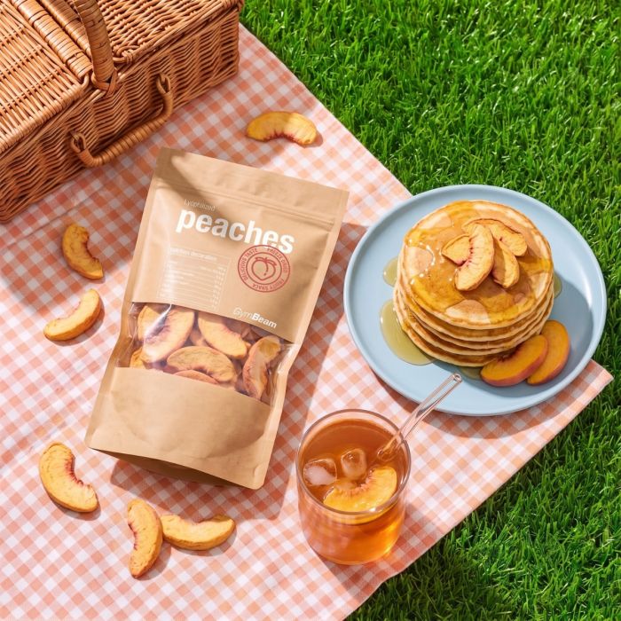 Lyophilized Peaches – GymBeam 100 g