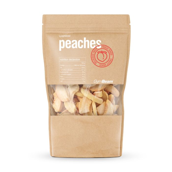 Lyophilized Peaches – GymBeam 100 g