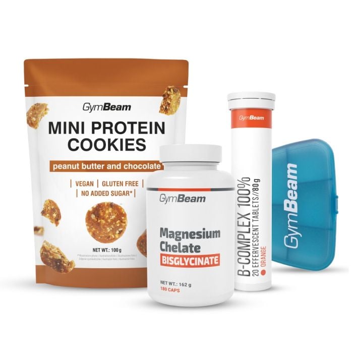 Magnesium Chelate (Bisglycinate) - GymBeam + gifts 180 caps