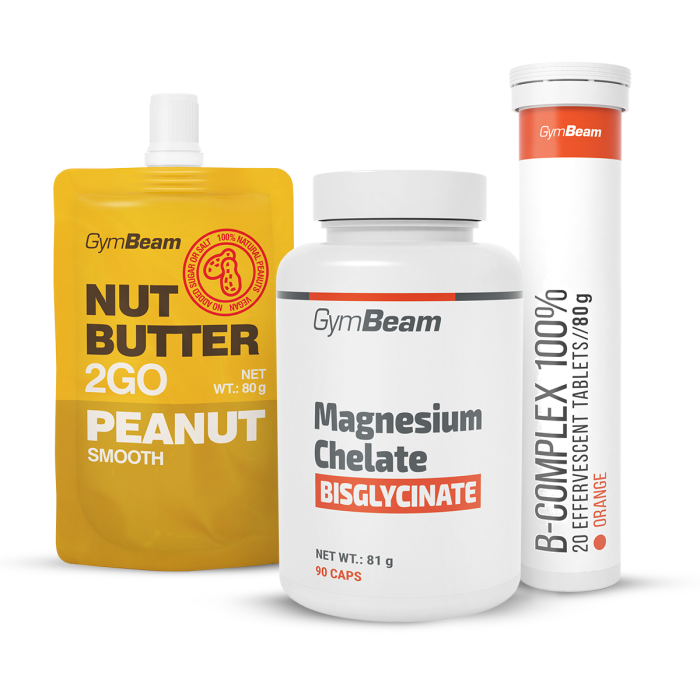 Magnesium Chelate (Bisglycinate) - GymBeam + gifts 180 caps
