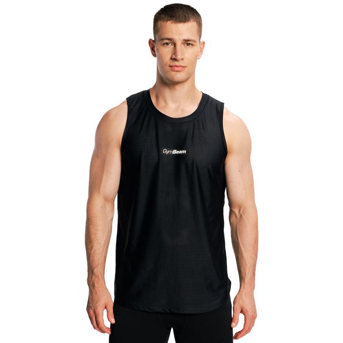 Men‘s Combat Tank Top Black - GymBeam L