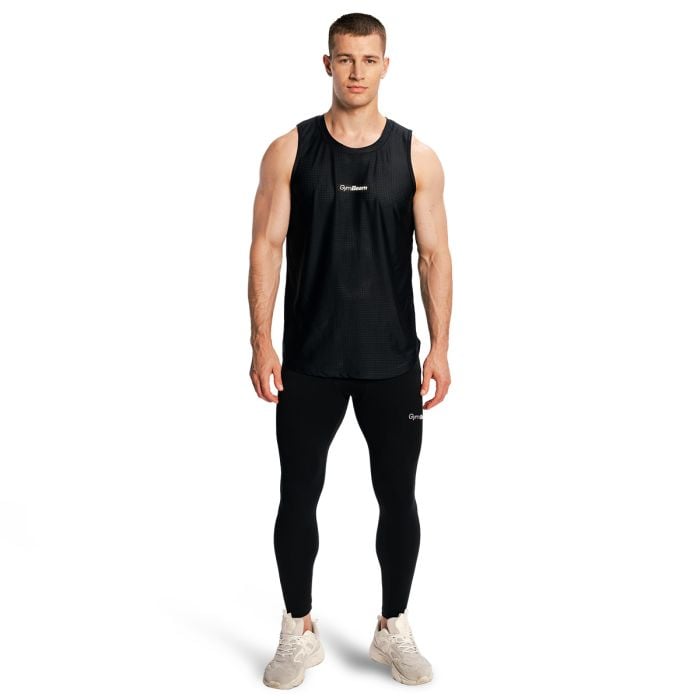 Men‘s Combat Tank Top Black - GymBeam L