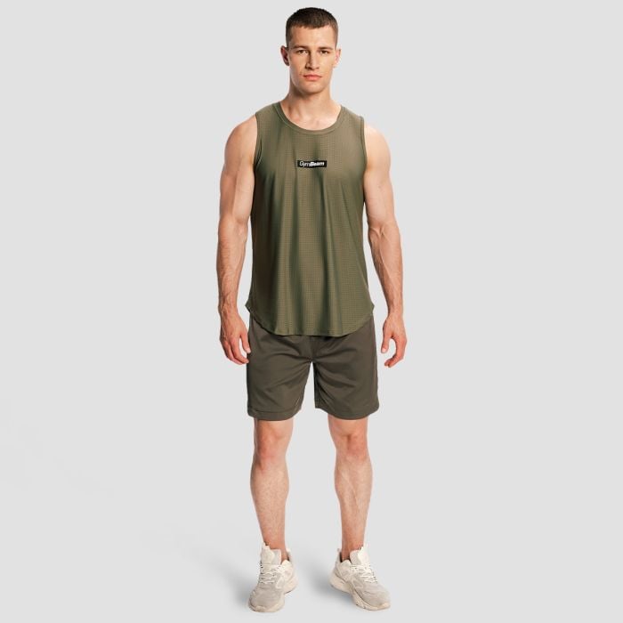 Men‘s Combat Tank Top Olive Grey - GymBeam XL