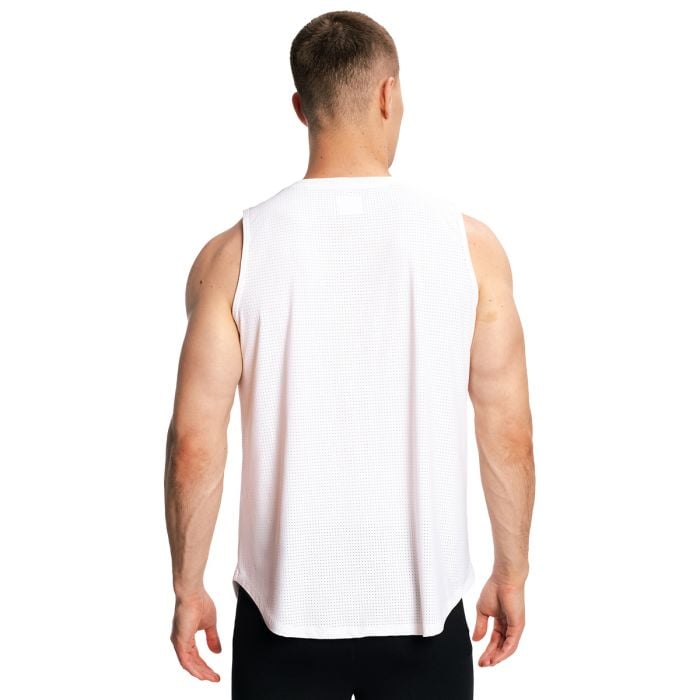 Men‘s Combat Tank Top White - GymBeam XL