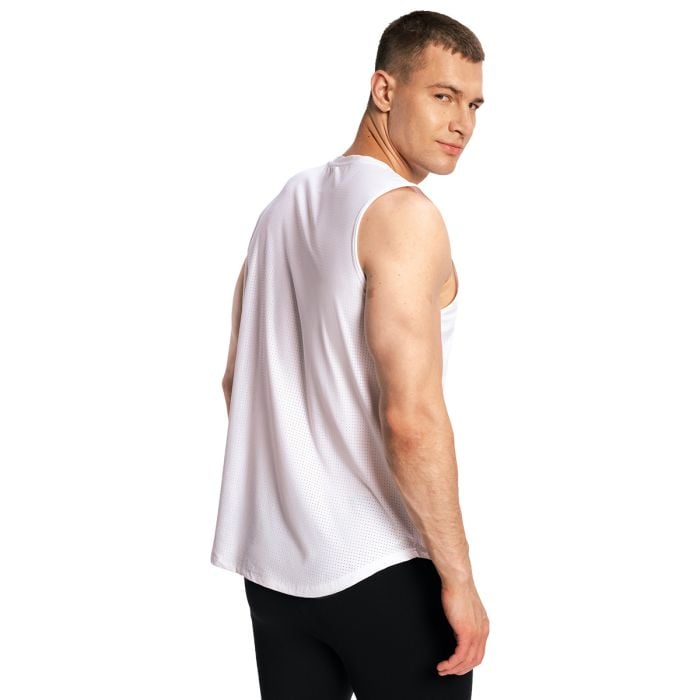 Men‘s Combat Tank Top White - GymBeam XL