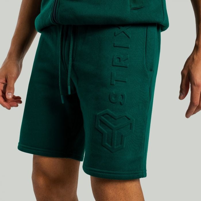Embossed Shorts Emerald - STRIX XXXL