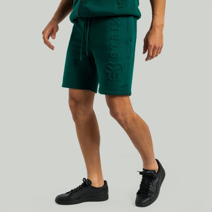 Embossed Shorts Emerald - STRIX XXXL