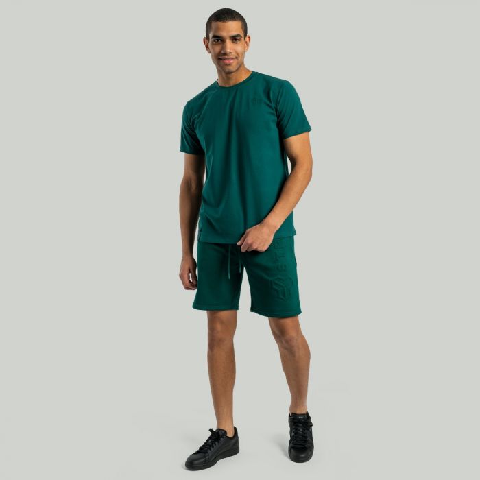 Embossed Shorts Emerald - STRIX XXXL