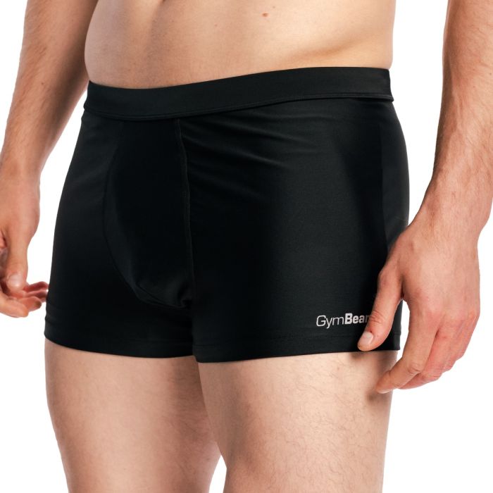 Men‘s PRO Swim Shorts Black - GymBeam XXL