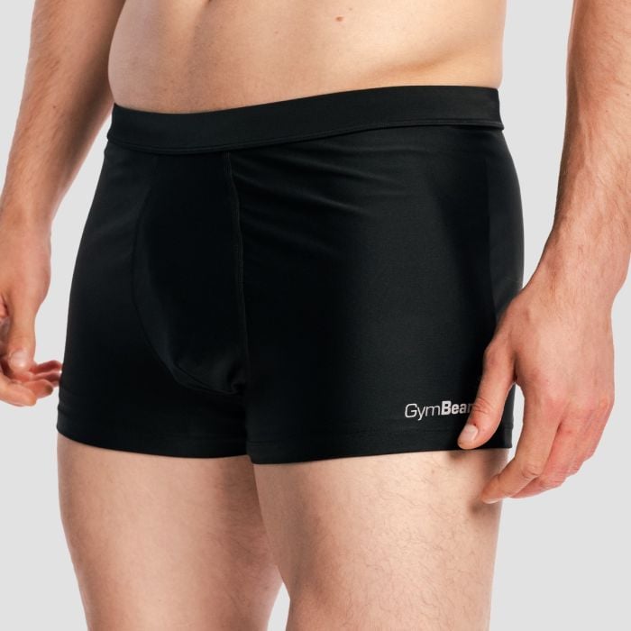 Men‘s PRO Swim Shorts Black - GymBeam XXL