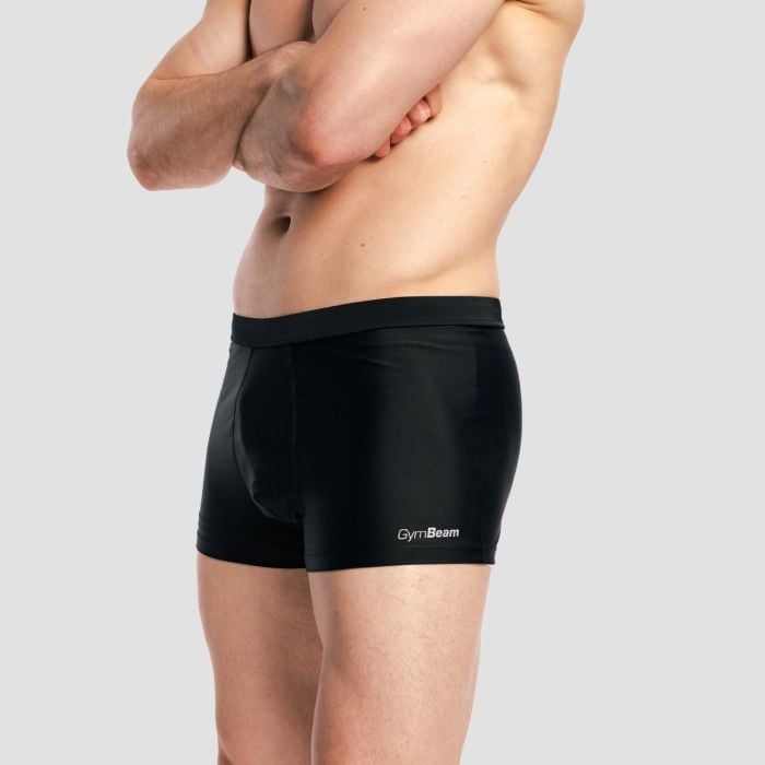 Men‘s PRO Swim Shorts Black - GymBeam XXL