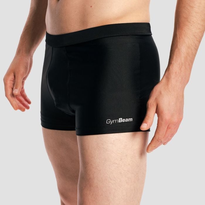Men‘s PRO Swim Shorts Black - GymBeam XXL