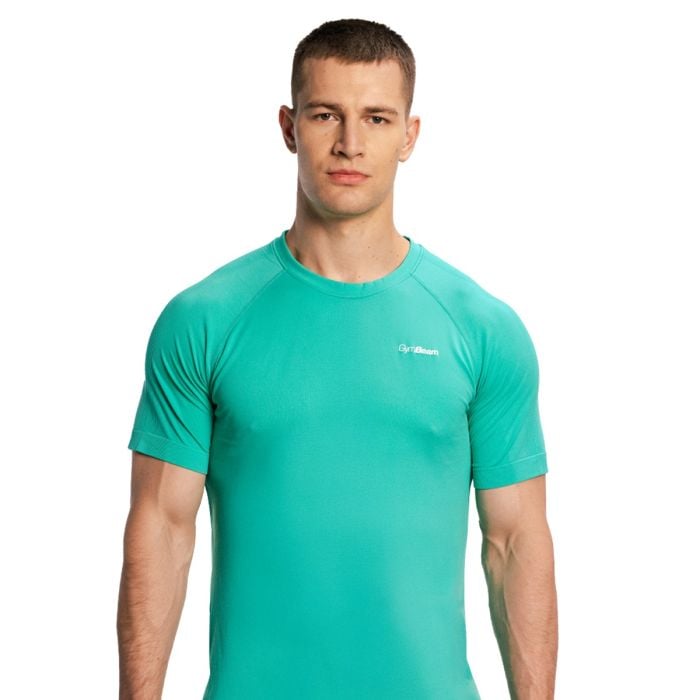 Men‘s Pulse X Running T-shirt Green - GymBeam XXL