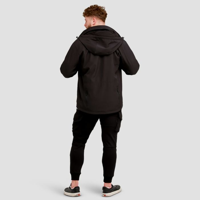 Men‘s Softshell Jacket Black - GymBeam L